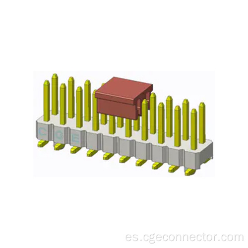 SMT doble fila tipo vertical pegatinas de pie